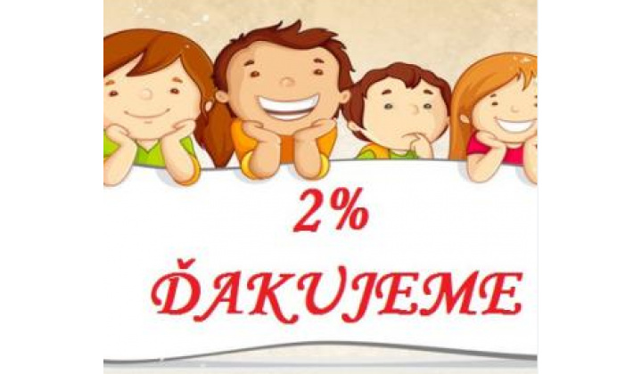 Darujte 2% našej škole