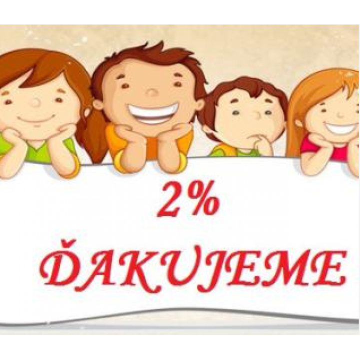 Darujte 2% našej škole